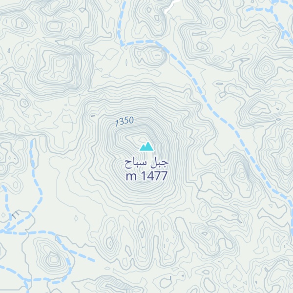 Map of جبل سباح