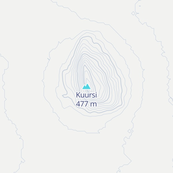 Map of Kuursi