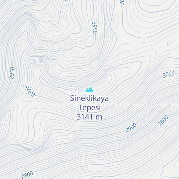 Map of Sineklikaya Tepesi