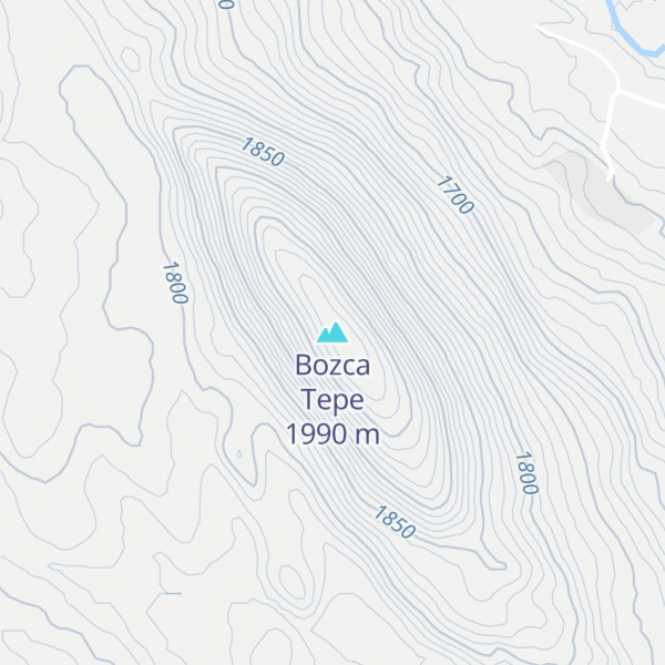 Map of Bozca Tepe