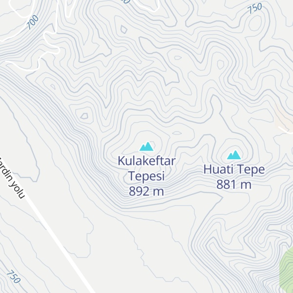 Map of Kulakeftar Tepesi