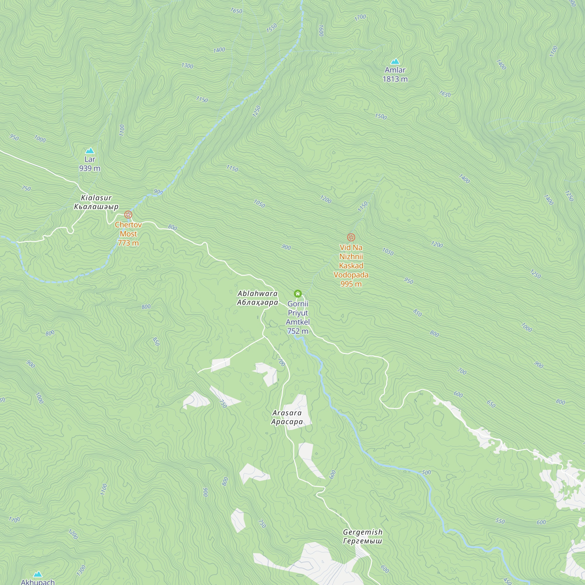 Amtkel map