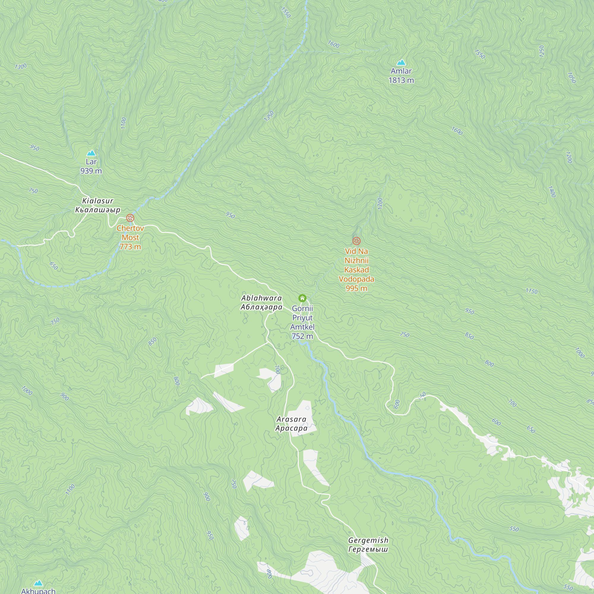 Amtkel map