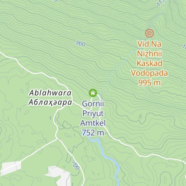 Map of Gornii Priyut Amtkel