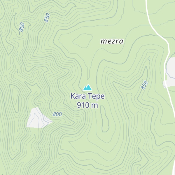 Map of Kara Tepe