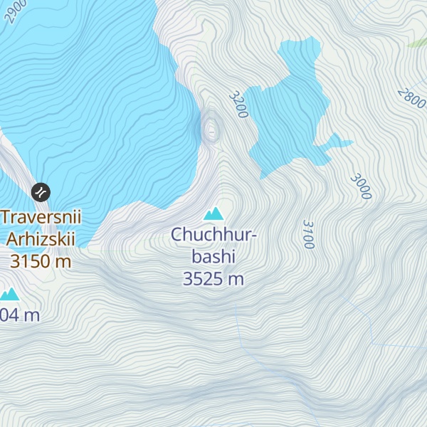 Map of Chuchhur-bashi