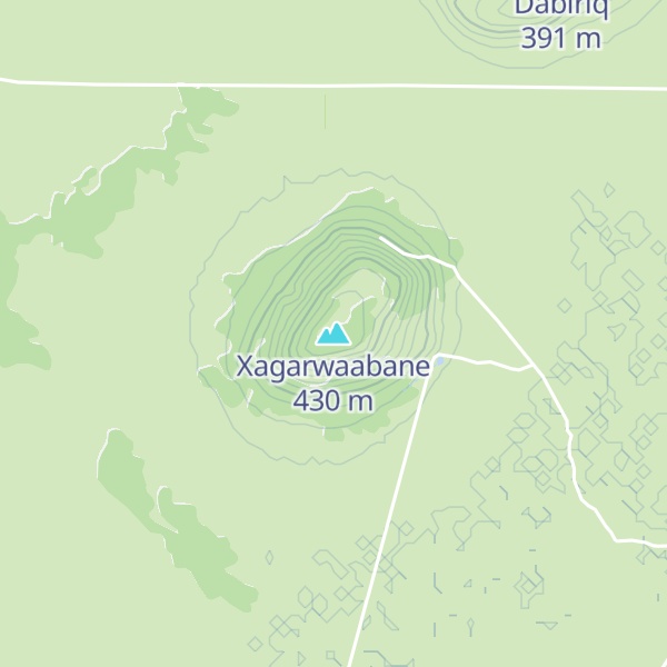 Map of Xagarwaabane
