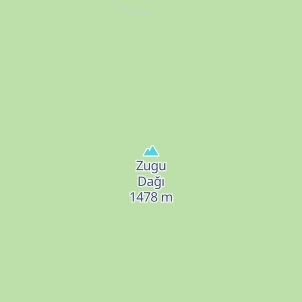 Map of Zugu Dağı