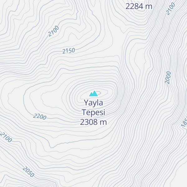 Map of Yayla Tepesi