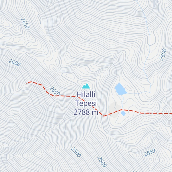 Map of Hilalli Tepesi