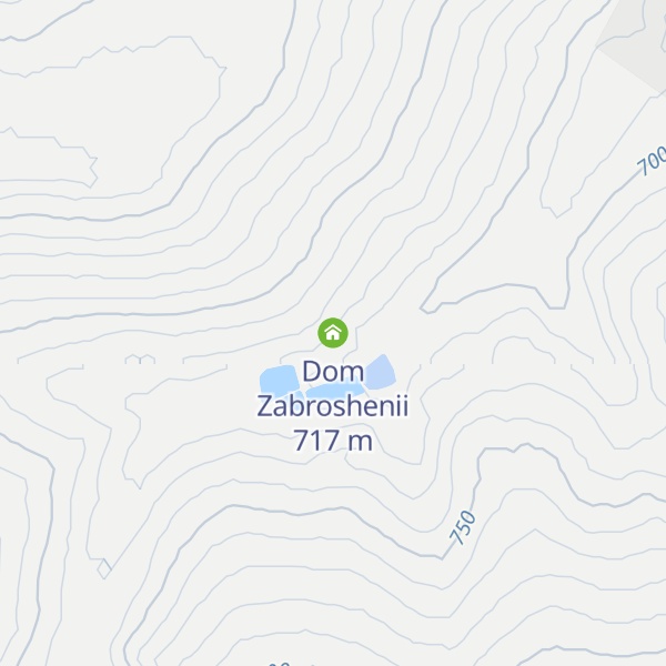 Map of Dom Zabroshenii