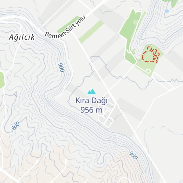 Map of Kıra Dağı