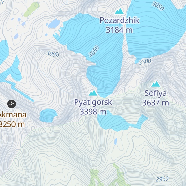 Map of Pyatigorsk