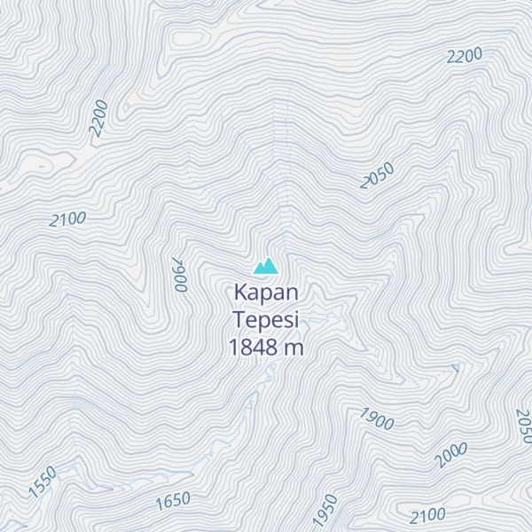 Map of Kapan Tepesi