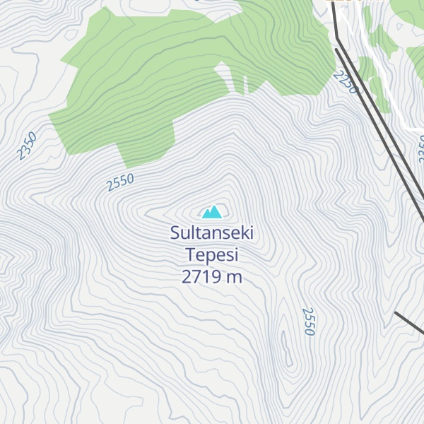 Map of Sultanseki Tepesi