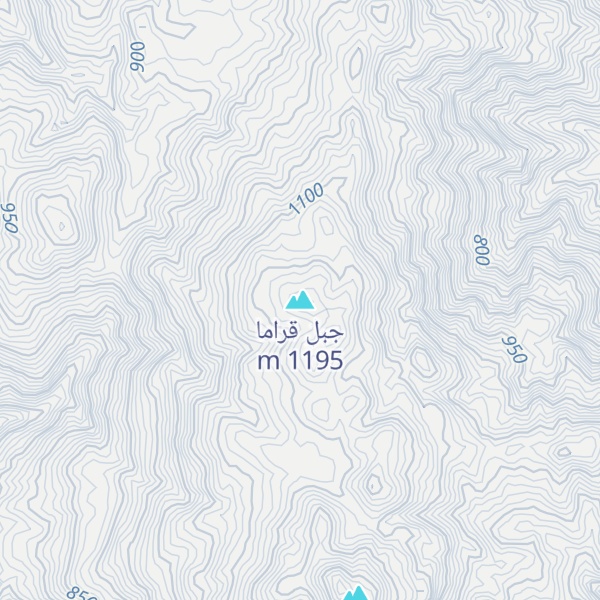 Map of جبل قراما