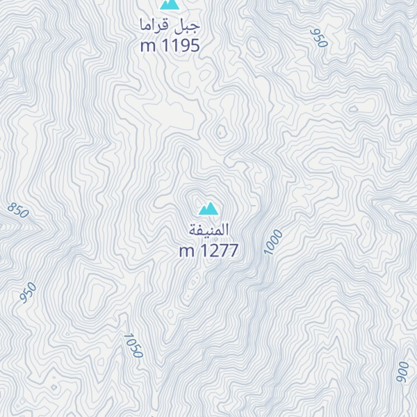 Map of المنيفة
