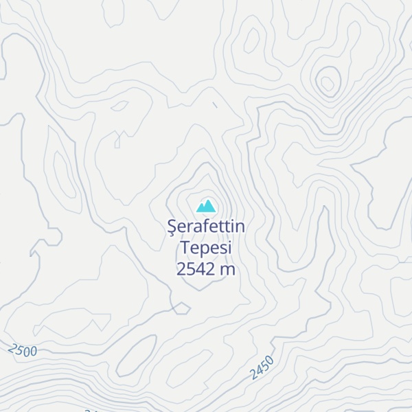 Map of Şerafettin Tepesi