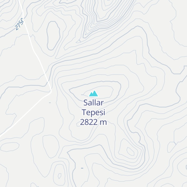 Map of Sallar Tepesi
