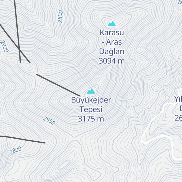 Map of Büyükejder Tepesi