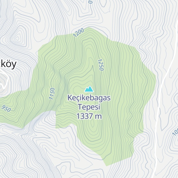 Map of Keçikebagas Tepesi