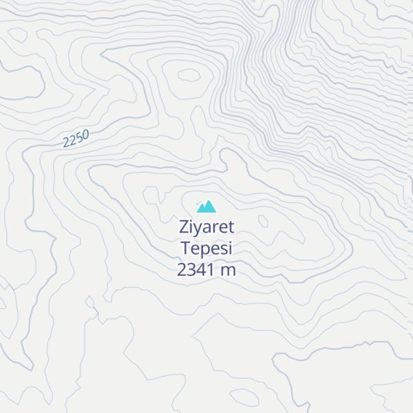 Map of Ziyaret Tepesi