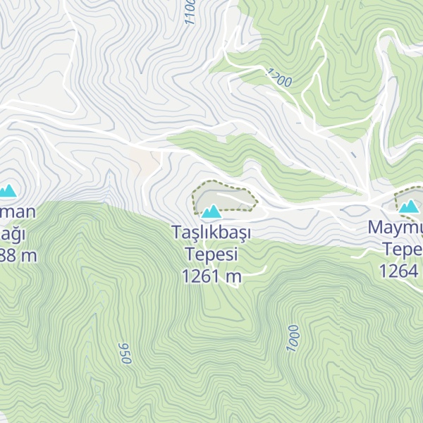 Map of Taşlıkbaşı Tepesi