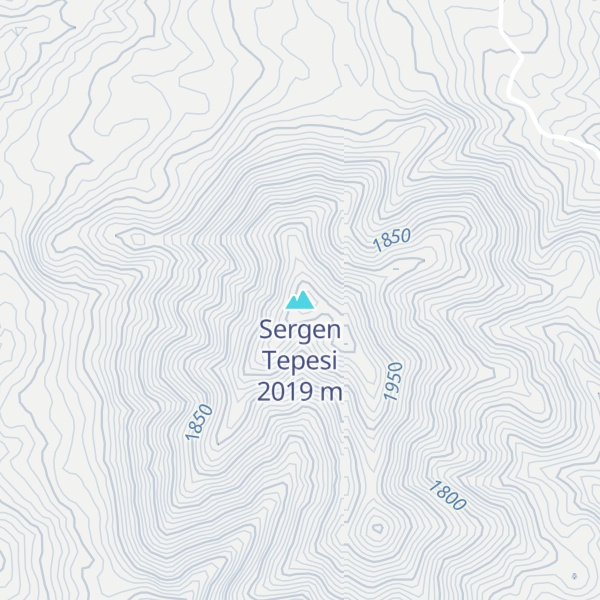 Map of Sergen Tepesi