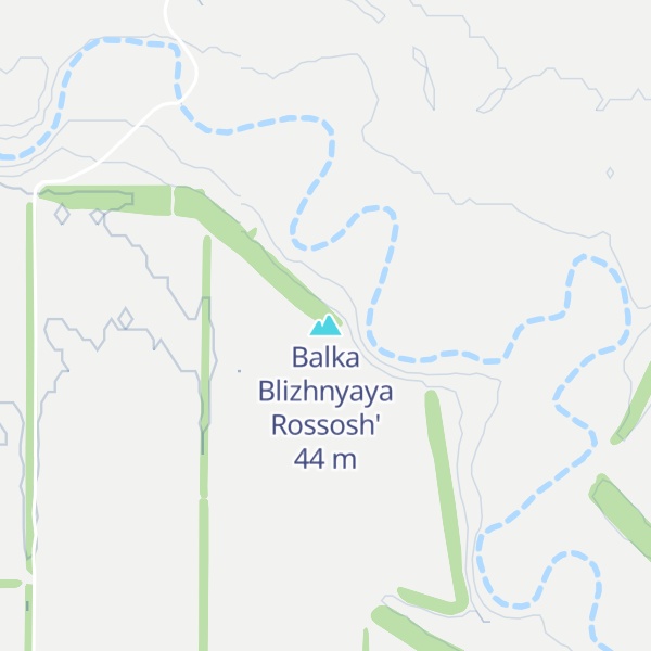 Map of Balka Blizhnyaya Rossosh'