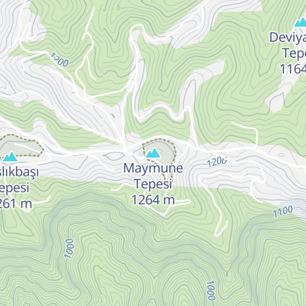 Map of Maymune Tepesi