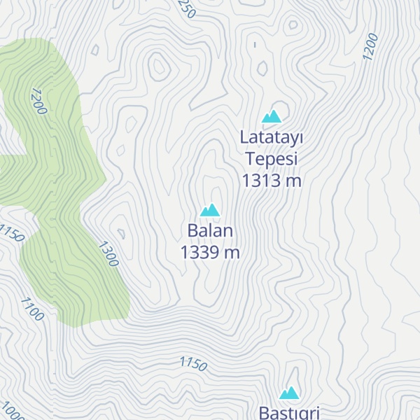 Map of Balan