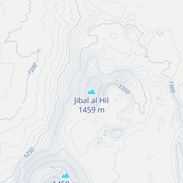 Map of Jibal al Hil