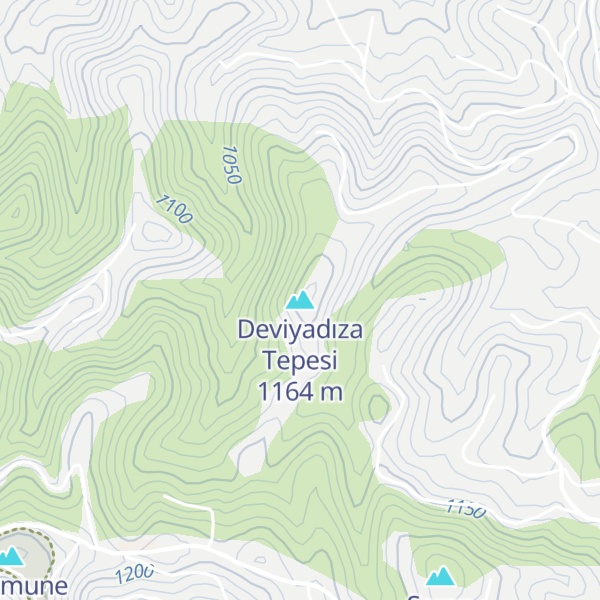 Map of Deviyadıza Tepesi