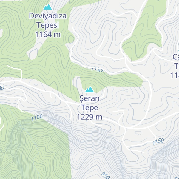 Map of Şeran Tepe