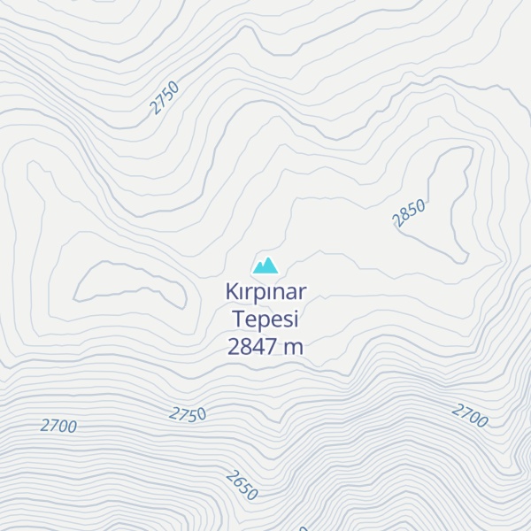 Map of Kırpınar Tepesi