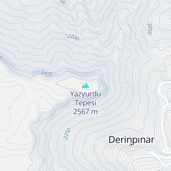 Map of Yazyurdu Tepesi