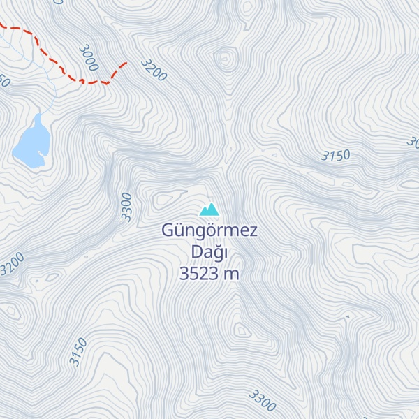 Map of Güngörmez Dağı