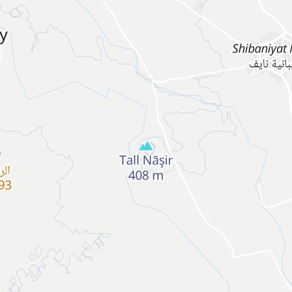 Map of Tall Nāşir