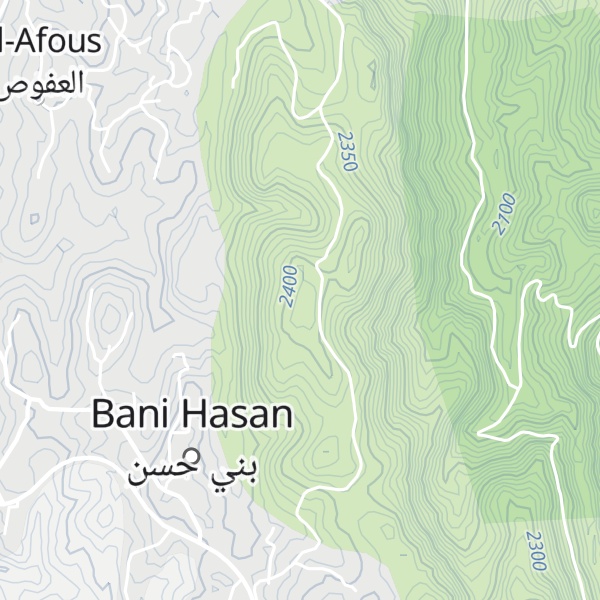 Map of جبل عين ضحوة