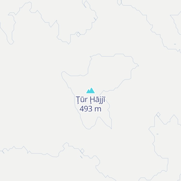 Map of Ţūr Ḩājjī
