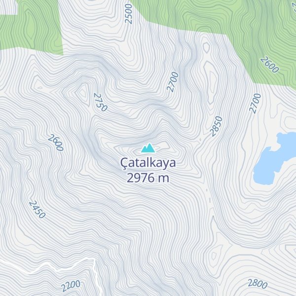 Map of Çatalkaya