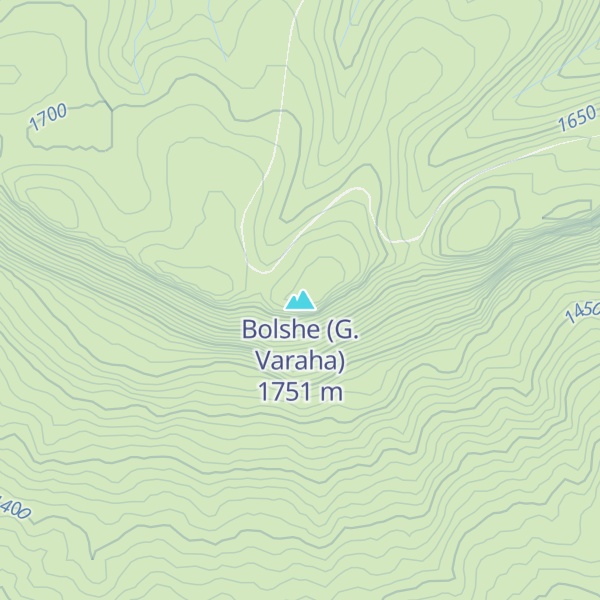 Map of Bolshe (G. Varaha)