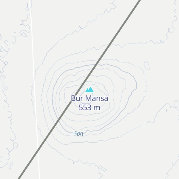 Map of Bur Mansa