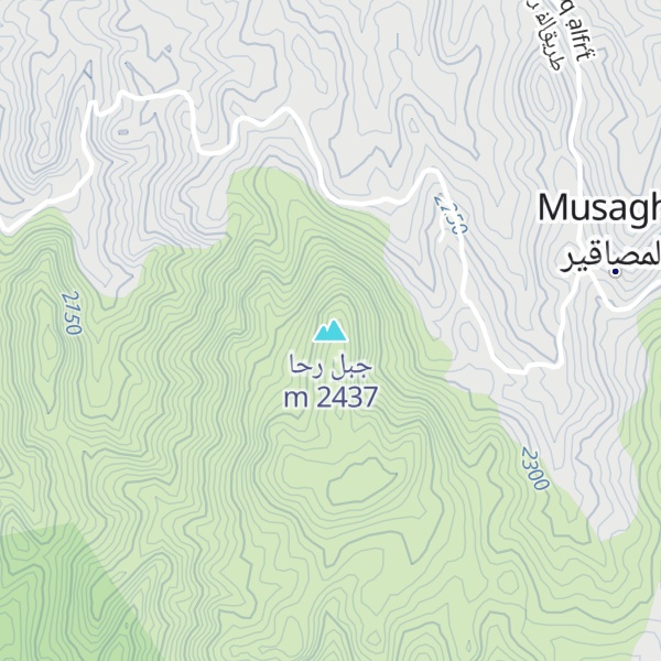 Map of جبل رحا