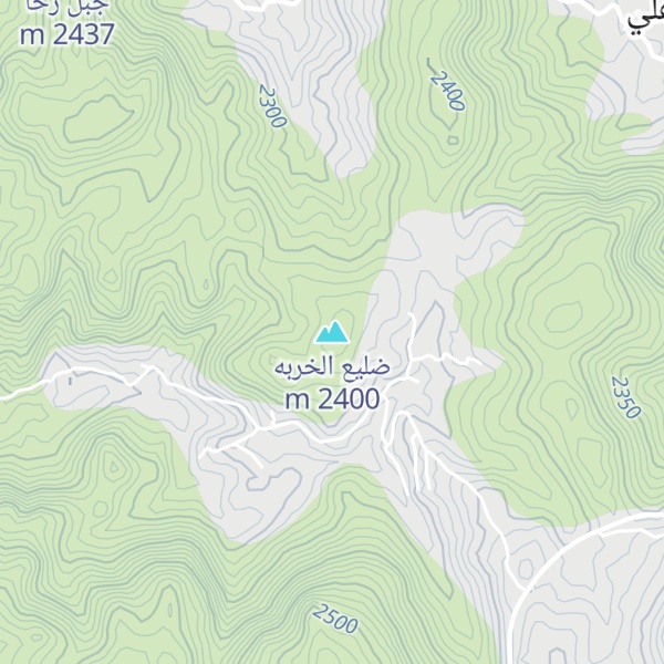Map of ضليع الخربه
