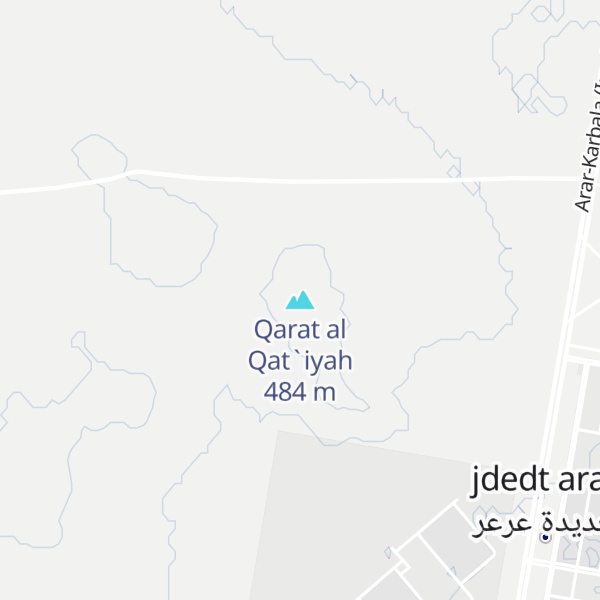 Map of Qarat al Qat`iyah