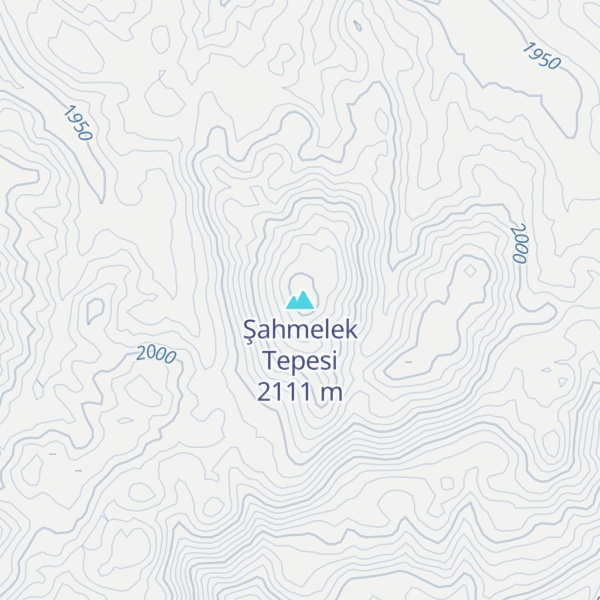 Map of Şahmelek Tepesi