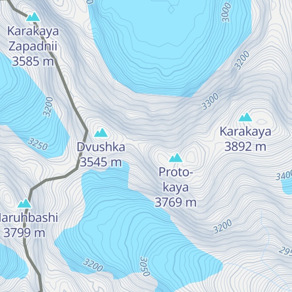 Map of Deita-kaya