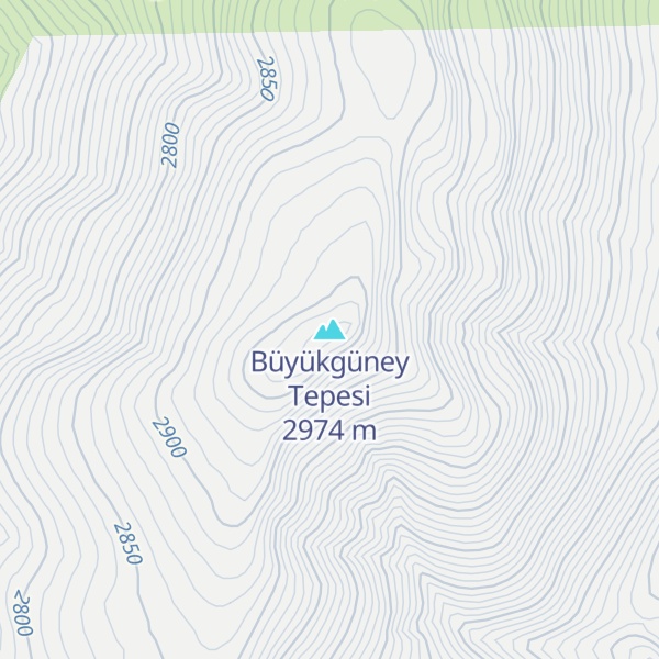 Map of Büyükgüney Tepesi