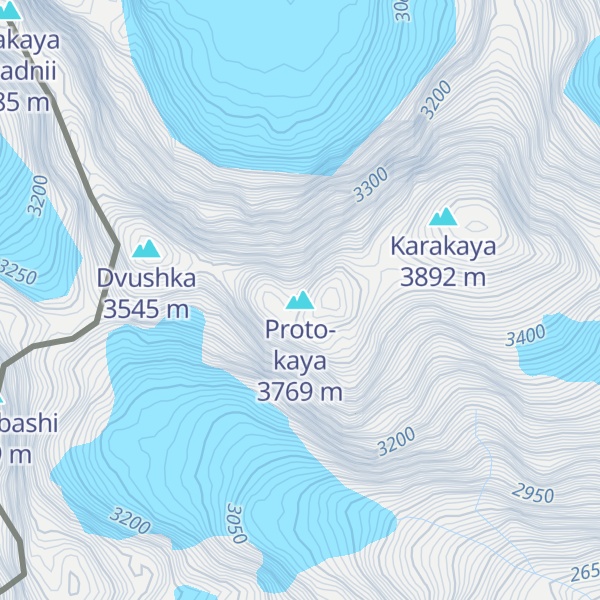 Map of Proto-kaya